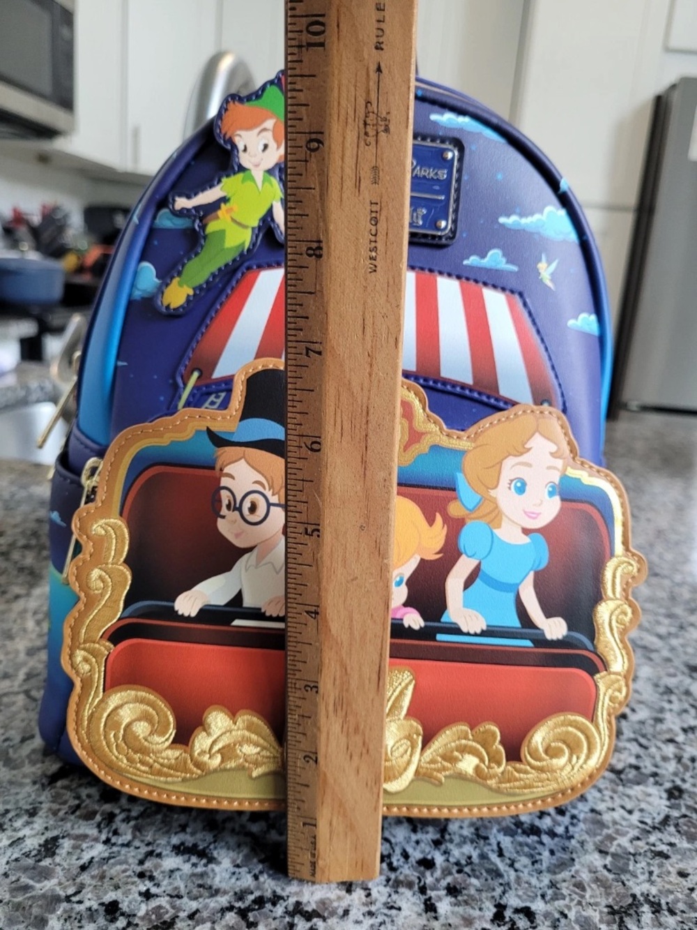 Disney Parks LOUNGEFLY Peter Pan's Flight Mini Backpack - Picture 14 of 17